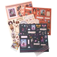 Gorjuss Gorjuss Embellishment Set: Paper, Pearls & Sequins (GOR-ES-DCS03)